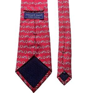 Vineyard Vines | Men’s Tie | 2010 KY Horse Park & World Equestrian Games | Red